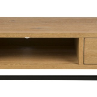 Meuble TV contemporain en bois massif, STERN