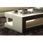 Table basse design de qualité, blanc et noir, XERI