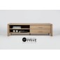 Meuble TV design en chêne, CORAL
