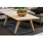 Table basse contemporaine, en bois massif, CINA, chêne
