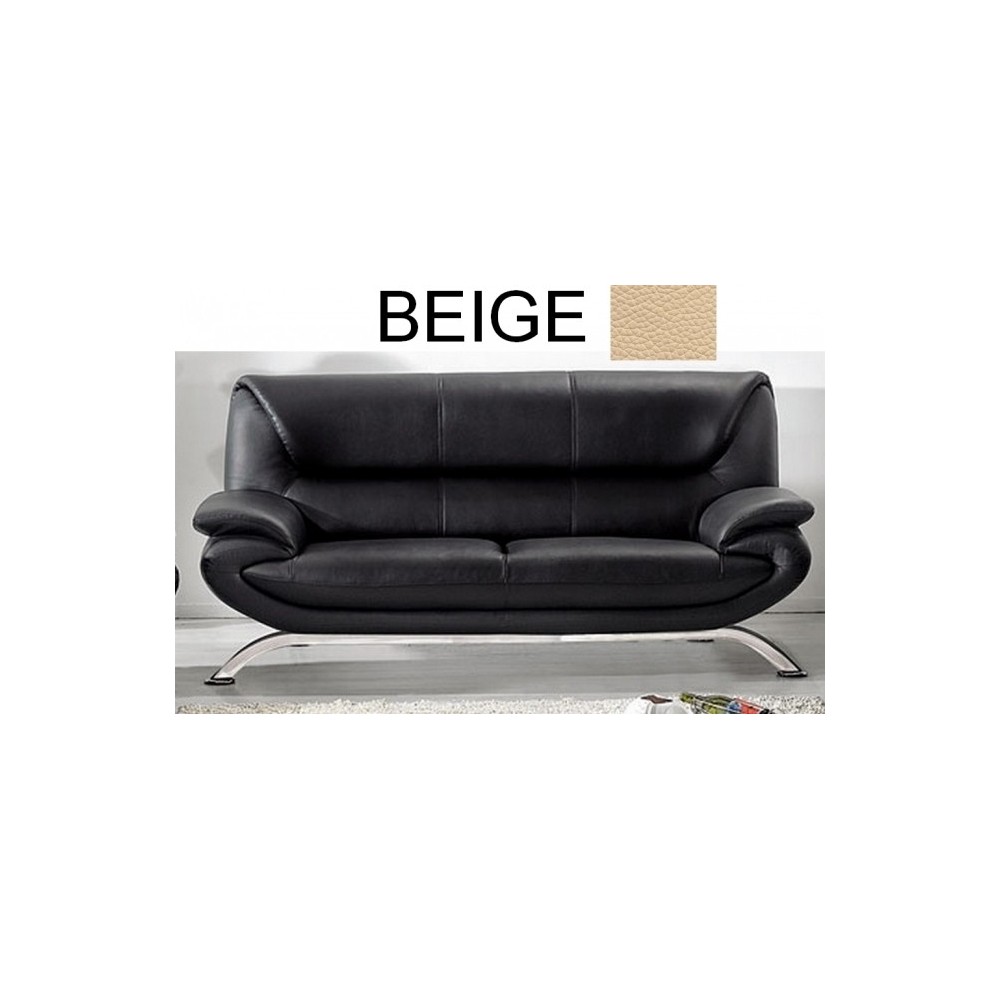 Canapé 2 places PASSY en cuir haut de gamme italien vachette Vénésetti. Tout cuir supérieur luxe. Canapé 2 places Beige 0325 - V Canapé 2 places PASSY en cuir haut de gamme italien vachette Vénésetti. Tout cuir supérieur luxe. Canapé 2 places Beige 0325 - V