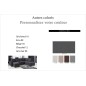 Canapé d'angle en tissu de qualité MODULAR 1, couleur personnalisée, angle droit, 6/7 Places