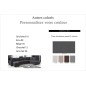 Canapé d'angle en tissu de qualité MIAMI, couleur personnalisée, angle droit, 7/8 places