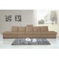 Canapé 7 places en tissu de qualité LIVING, beige