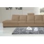 Canapé 7 places en tissu de qualité LIVING, beige