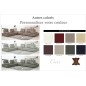 Canapé d'angle en cuir buffle italien de luxe 7/8 places PENTHOUSE, couleur personnalisée, angle gauche Canapé d'angle en cuir buffle italien de luxe 7/8 places PENTHOUSE, couleur personnalisée, angle gauche