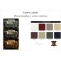 Fauteuil 1 place en cuir italien buffle JASON, couleur personnalisée
