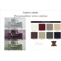 Fauteuil 1 place en cuir italien buffle LUIGI, couleur personnalisée