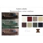 Canapé 3 places en cuir italien buffle LUIGI, couleur personnalisée