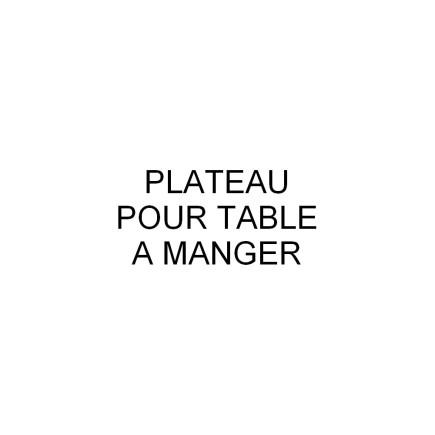 Plateau pour la table à manger Bretini