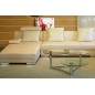 Canapé d'angle en cuir italien 8 places NAPOLI, beige, angle droit Canapé d'angle en cuir italien 8 places NAPOLI, beige, angle droit