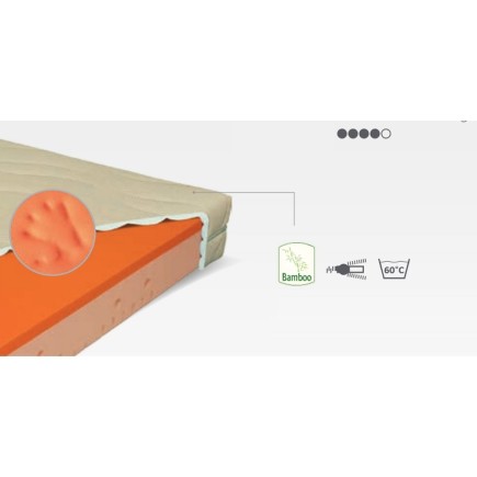 Matelas STARVISCO mémoire de forme Luxe. 90X190 cm, épaisseur 16 cm, MATERASI