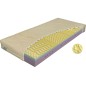 Matelas mousse à mémoire de forme Luxe, effet massage, 3 mousses différentes. FYSIO VISCO. 200x200 cm, épaisseur 22 cm, MATERASI