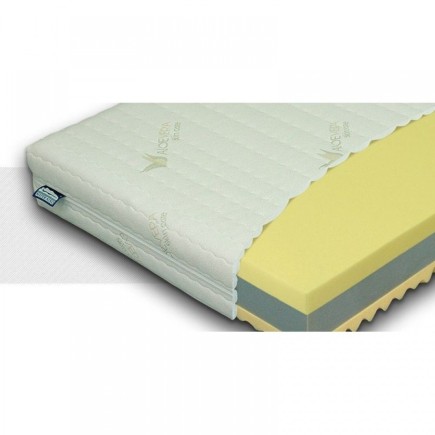 Matelas THERMO PUR CONFORT mousse à mémoire de forme Luxe. 90x190 cm, épaisseur 19cm, MATERASI