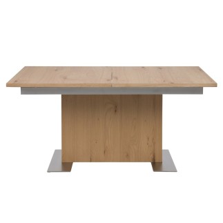 Table à manger avec rallonge chêne sauvage, BRIXA