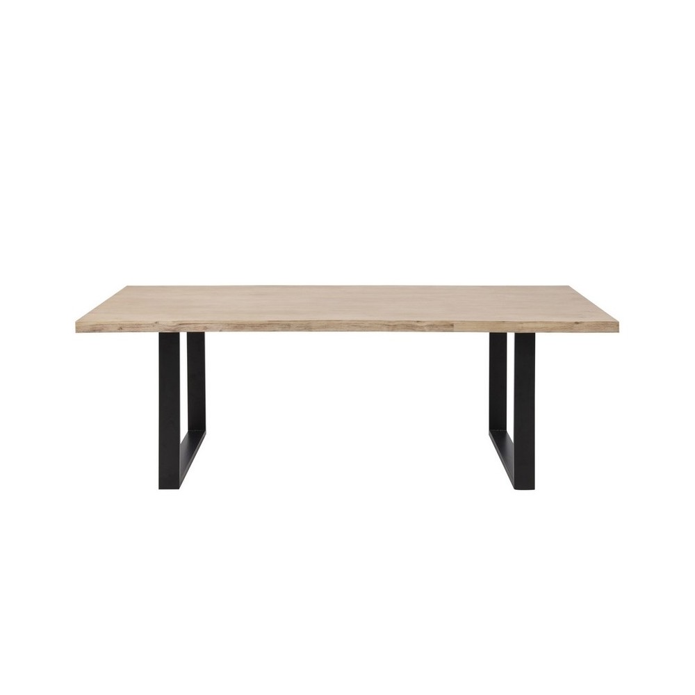 Table à manger scandinave, bois accacia, CANNES