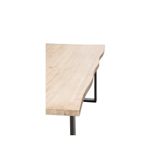 Table à manger scandinave, bois accacia, CANNES