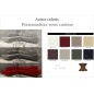 Canapé d'angle en cuir de buffle italien de luxe 5/6 places VIDA, couleur personnalisée, angle gauche Canapé d'angle en cuir de buffle italien de luxe 5/6 places VIDA, couleur personnalisée, angle gauche