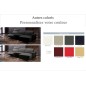 Canapé d'angle relax de luxe 5 places BRINDA, couleur personnalisée, angle droit