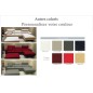 Canapé d'angle de luxe, 5 places ARGO, couleur personnalisée, angle droit