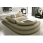 Canapé d'angle en cuir italien 7/8 places STAR gris clair et gris foncé, angle gauche Canapé d'angle en cuir italien 7/8 places STAR gris clair et gris foncé, angle gauche