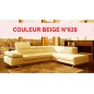 Canapé d'angle en cuir italien 5/6 places PETIT GEORGIO , BEIGE N°639 Angle Droit Canapé d'angle en cuir italien 5/6 places PETIT GEORGIO , BEIGE N°639 Angle Droit