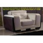 COMMANDE PERSONNALISEE SUR DEMANDE DU CLIENT MR DIVINYI FRANCISC Fauteuil 1 place en cuir italien buffle JASON, TOUT BORDEAUX N°