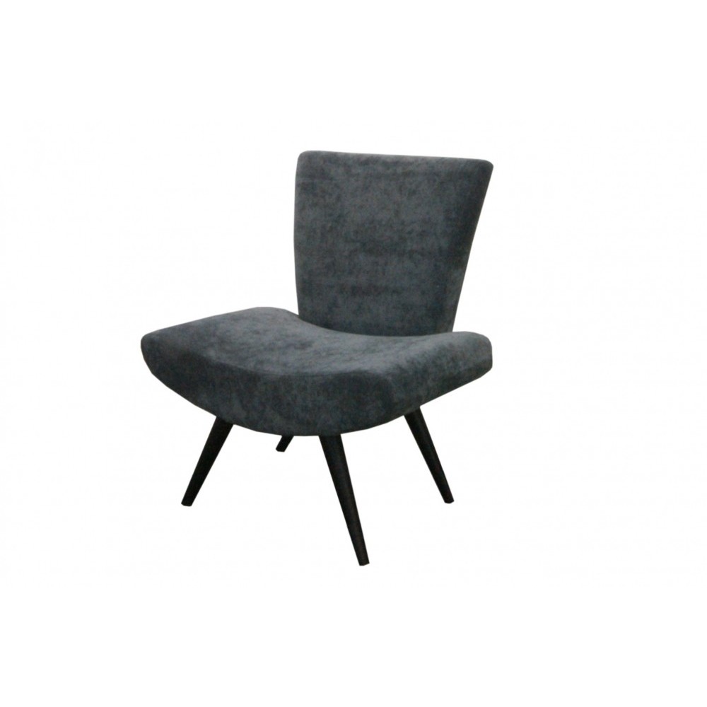 Chaise MAXOU en tissu, gris