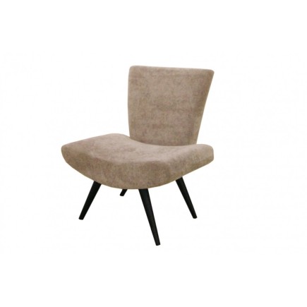 Chaise MAXOU en tissu, beige
