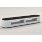 Meuble TV design STARO. Très joli modèle aux lignes tendances blanc