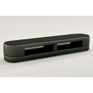 Meuble TV design STARO. Très joli modèle aux lignes tendances gris foncé