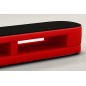 Meuble TV design STARO. Très joli modèle aux lignes tendances rouge
