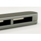 Meuble TV design STARO. Très joli modèle aux lignes tendances gris clair
