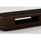 Meuble TV design STARO. Très joli modèle aux lignes tendances chocolat