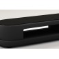 Meuble TV design STARO. Très joli modèle aux lignes tendances noir