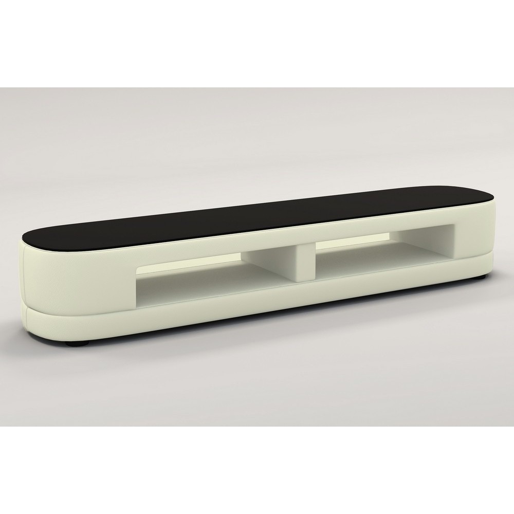 Meuble TV design STARO. Très joli modèle aux lignes tendances ecru