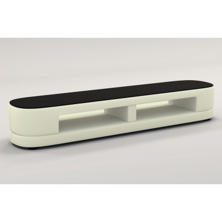 Meuble TV design STARO. Très joli modèle aux lignes tendances ecru