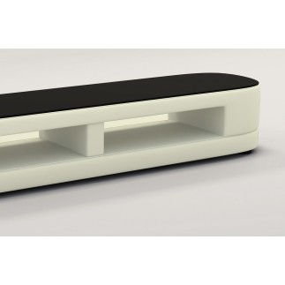 Meuble TV design STARO. Très joli modèle aux lignes tendances ecru