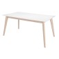 Table à manger design blanche de qualité