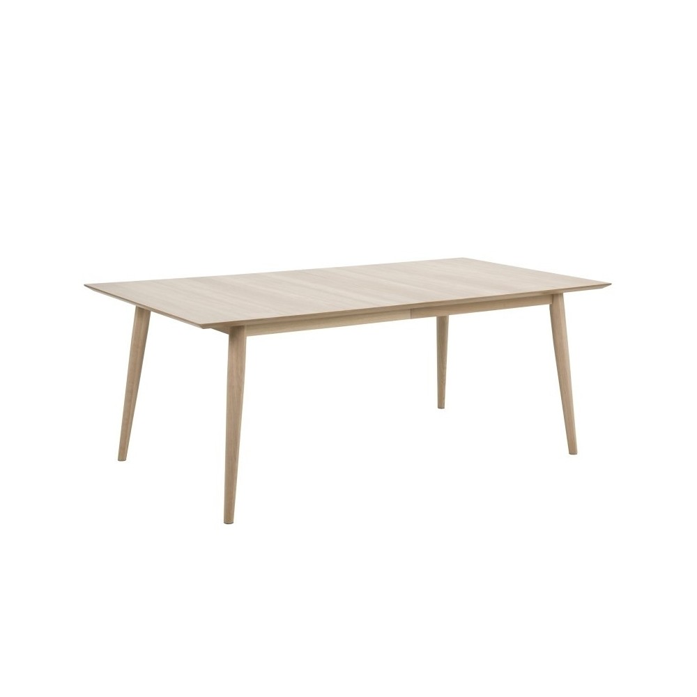 Table à manger en chêne massif de qualité, CENTRA (sans rallonge, en option)