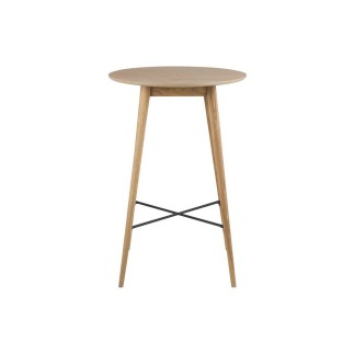 Table à manger NAGUY, chêne massif/plaqué, traitée huile, bois