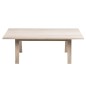 Table basse ALAIA, chêne massif et plaqué, bois