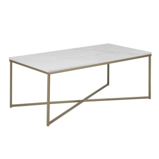Table basse ALEXANDRA, plateau marbre