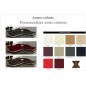 Canapé d'angle en cuir italien 5 places ELVIR, couleurs personnalisées, angle droit Canapé d'angle en cuir italien 5 places ELVIR, couleurs personnalisées, angle droit