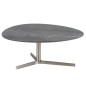 Table basse POEMA, plateau en marbre, noir