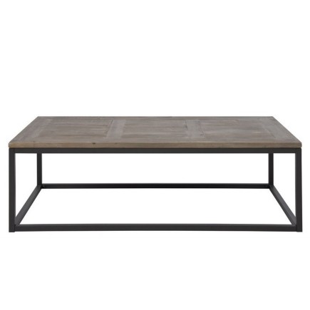 Table basse ROCA, plateau en sapin