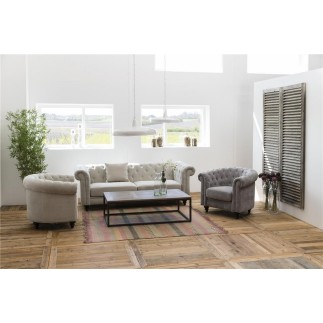 Table basse ROCA, plateau en sapin