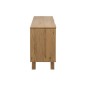 Buffet CHARLY, chêne sauvage plaqué, bois