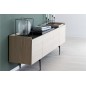 Buffet CORENTIN, 4 portes, plaqué chêne, bois