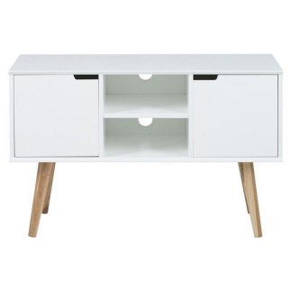 Buffet MITICA, bois blanc, 2 portes, étagère